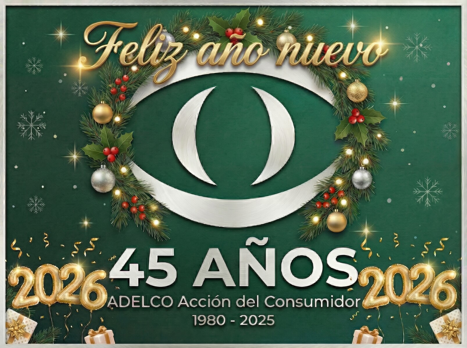 ¡FELIZ AÑO NUEVO!
