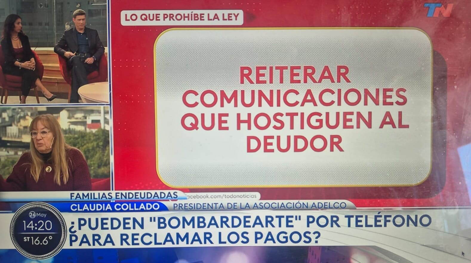 Más sobre deudas en mora: ADELCO en los medios de comunicación con un tema que es sensible